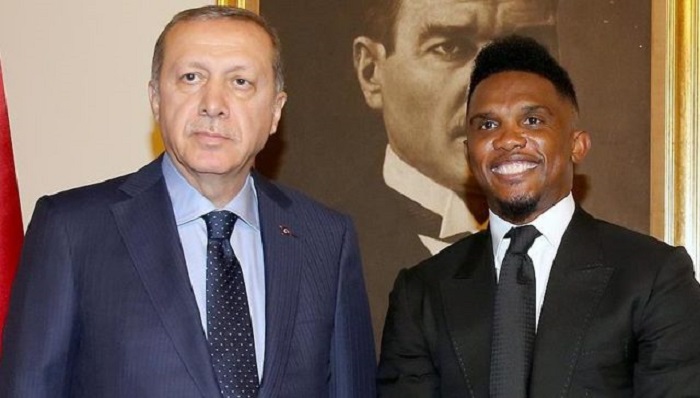 Ex-Barcelona-Star Samuel Eto’o dankt Präsident Erdogan